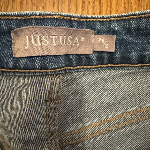 JUSTUSA denim jeans size 26/2 - Picture 6 of 11